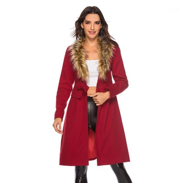 savabien autumn winter long wool coat women kawaii faux fur collar bow tie red wool jacket 2020 fashion ladies coat outerwear1, Black
savabien autumn winter long wool coat women kawaii faux fur collar bow tie red wool jacket 2020 fashion ladies coat outerwear1, Black