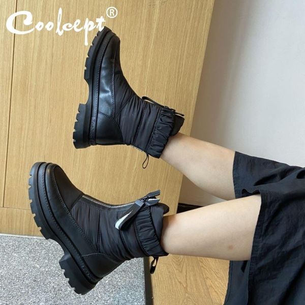 boots coolcept women snow warm fur fashion platform high heel winter shoes woman plush short boot lady footwear size 35-41, Black
boots coolcept women snow warm fur fashion platform high heel winter shoes woman plush short boot lady footwear size 35-41, Black
