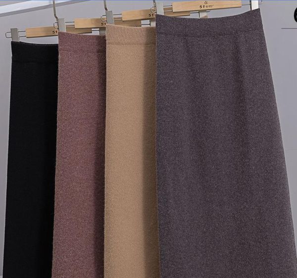 skirts 2021 fashion fall winter women's high waist knit skirt solid color retro thin over-the-knee bag hip, Black
skirts 2021 fashion fall winter women's high waist knit skirt solid color retro thin over-the-knee bag hip, Black