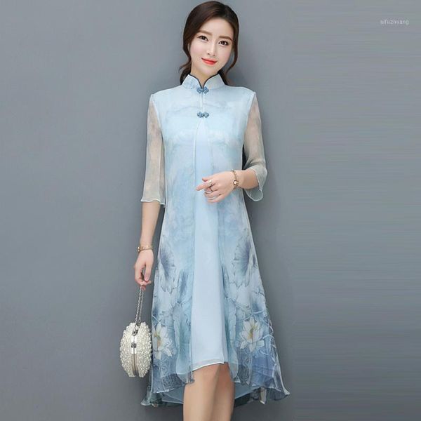 beautiful 2020 spring summer dress mandarin collar retro chinese style dresses women plus size women clothingqh12741, Black;gray
beautiful 2020 spring summer dress mandarin collar retro chinese style dresses women plus size women clothingqh12741, Black;gray