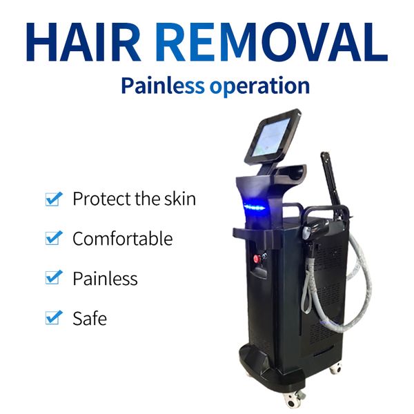 effective diode laser triple wavelengt 755/808/1064 permanent hair removal machine, Black
effective diode laser triple wavelengt 755/808/1064 permanent hair removal machine, Black