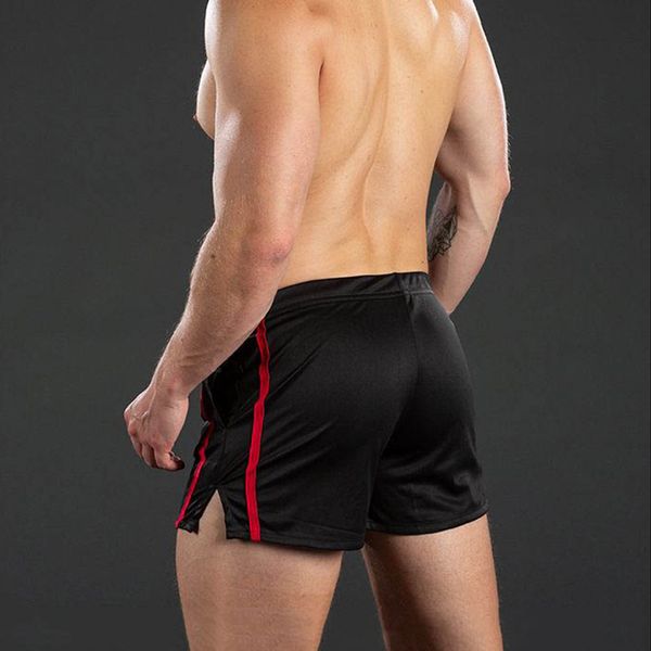 2020 new men's sports shorts side slit running fitness basketball training sweat wicking quick drying elastic tights, White;black
2020 new men's sports shorts side slit running fitness basketball training sweat wicking quick drying elastic tights, White;black