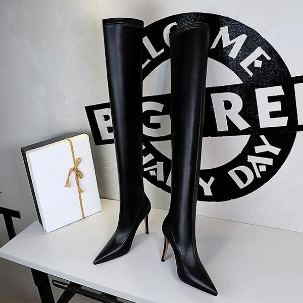 boots 2021 luxury women 9.5cm over the knee high heels winter thigh warm fur crotch shoes plus size, Black
boots 2021 luxury women 9.5cm over the knee high heels winter thigh warm fur crotch shoes plus size, Black