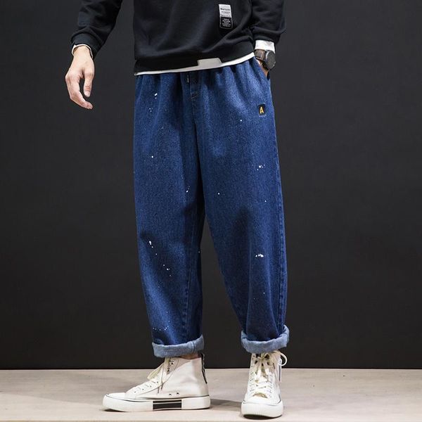 justar мужская осень новый тренд джинсы письмо напечатаны случайные штаны девять, Blue
justar мужская осень новый тренд джинсы письмо напечатаны случайные штаны девять, Blue