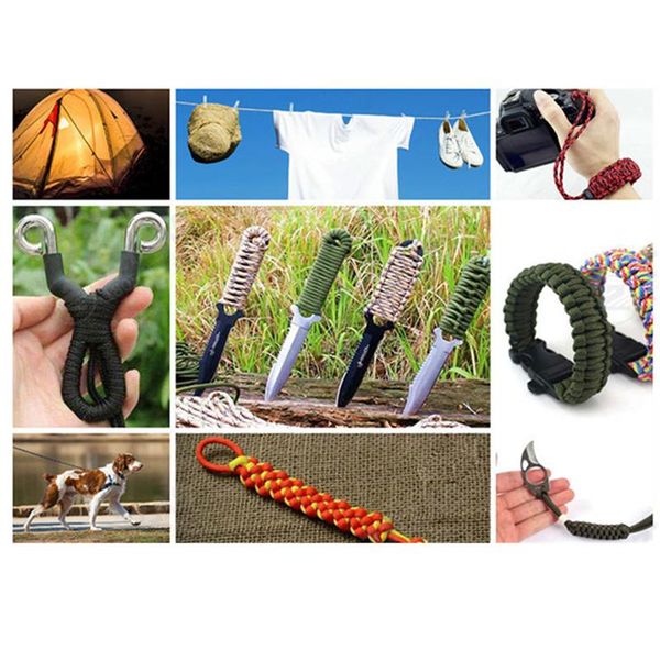 dia 4mm climbing rescue rope umbrella rope for survival parachute cord lanyard camping climbing camping hiking clothesline
dia 4mm climbing rescue rope umbrella rope for survival parachute cord lanyard camping climbing camping hiking clothesline