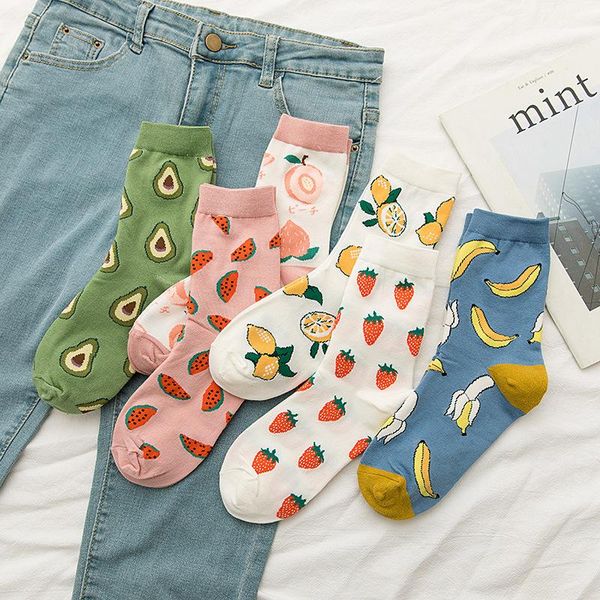 socks & hosiery 1pairs cotton long crew cartoon fruit korean style multicolors elastic fashion street women's breathable, Black;white
socks & hosiery 1pairs cotton long crew cartoon fruit korean style multicolors elastic fashion street women's breathable, Black;white