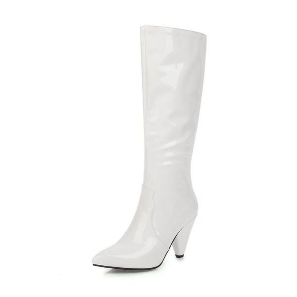 boots big size personalized women woman winter shoes botas, Black