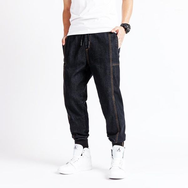 fashion streetwear men jeans loose original color denim cargo pants spliced harem trousers slack bottom hip hop jogger jeans men1, Blue
fashion streetwear men jeans loose original color denim cargo pants spliced harem trousers slack bottom hip hop jogger jeans men1, Blue