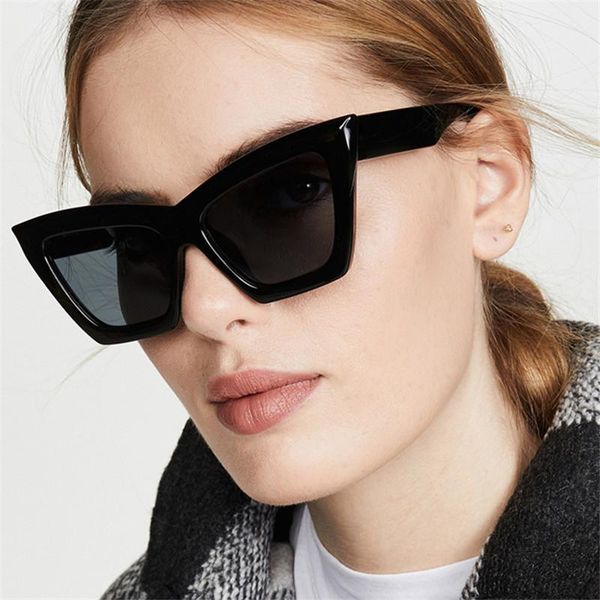 sunglasses cateye women fashion frame cat eye sun glasses outdoor shades female eyewear, White;black
sunglasses cateye women fashion frame cat eye sun glasses outdoor shades female eyewear, White;black