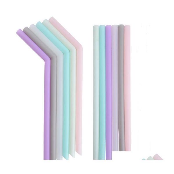 silicone drinking straw multi-color reusable silicone straw folded bent straight straw home bar accessory silicone tube sn3635 3wvmh 
silicone drinking straw multi-color reusable silicone straw folded bent straight straw home bar accessory silicone tube sn3635 3wvmh