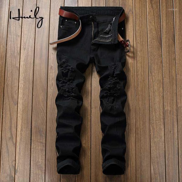 hmily men elastic skinny jeans wrinkle in knee hip hop biker pants thigh ripped trousers big size black1, Blue
hmily men elastic skinny jeans wrinkle in knee hip hop biker pants thigh ripped trousers big size black1, Blue