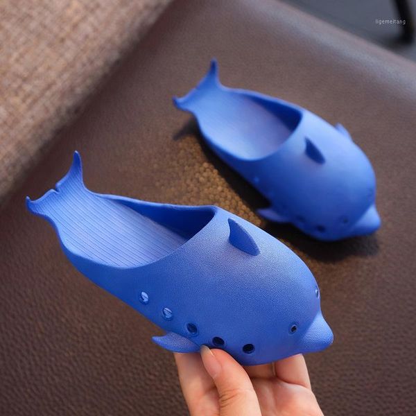 summer kids slippers cute dolphin home anti-slip baby toddler slippers soft bottom breathable childer' casual sandals b00241, Black;grey
summer kids slippers cute dolphin home anti-slip baby toddler slippers soft bottom breathable childer' casual sandals b00241, Black;grey