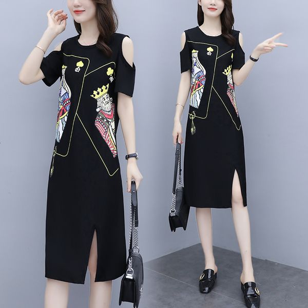 plus size women in poker printing casual skinny black card released sweaters dressed as d0gg, Black;gray
plus size women in poker printing casual skinny black card released sweaters dressed as d0gg, Black;gray