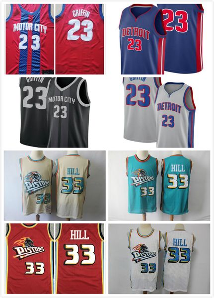 men 2020 23 blake 33 grant griffin hill basketball piston jerseys, Black;red
men 2020 23 blake 33 grant griffin hill basketball piston jerseys, Black;red