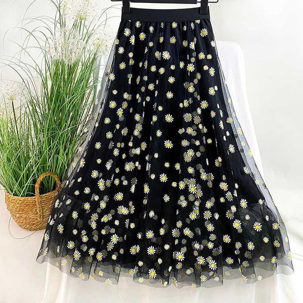 skirts daisy mesh skirt female 2021 summer design slim elastic high waist midi floral a- line femme jupes 2xl1, Black
skirts daisy mesh skirt female 2021 summer design slim elastic high waist midi floral a- line femme jupes 2xl1, Black