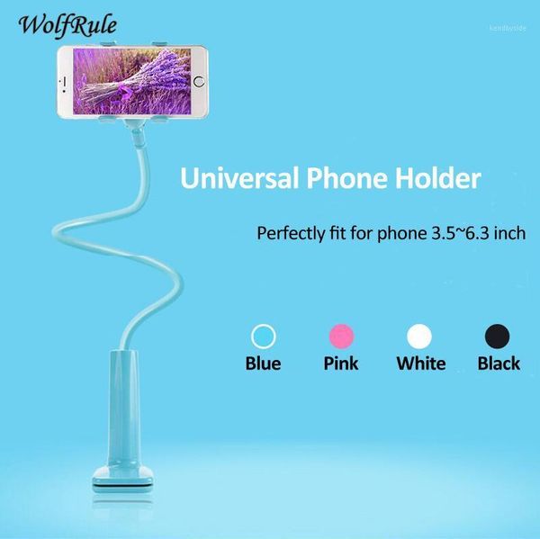 wolfrule 3.5~6.3 inch universal phone holder for long arm lazy mobile holder stand flexible bed desk table bracket<1
wolfrule 3.5~6.3 inch universal phone holder for long arm lazy mobile holder stand flexible bed desk table bracket<1
