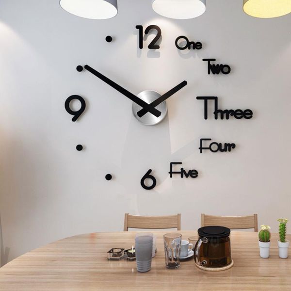 diy digital wall clock 3d sticker modern design large silent clock home office decor wall watch for living room decoration
diy digital wall clock 3d sticker modern design large silent clock home office decor wall watch for living room decoration