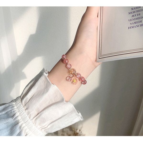 factory price women's 2020 new style popcorn crystal little daisy flower bracelet friend jewelry, Black
factory price women's 2020 new style popcorn crystal little daisy flower bracelet friend jewelry, Black