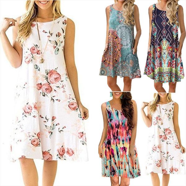 size plus sleeveless summer dress women fashion boho dresses casual women loose dress sundress outfits fashion mini dress designer clothes, Black;gray
size plus sleeveless summer dress women fashion boho dresses casual women loose dress sundress outfits fashion mini dress designer clothes, Black;gray