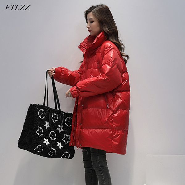 ftlzz white duck down long jacket woman stand collar coat winter loose waterproof down overcoat parka female warm snow outerwear 201103, Black
ftlzz white duck down long jacket woman stand collar coat winter loose waterproof down overcoat parka female warm snow outerwear 201103, Black