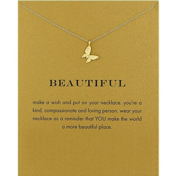 pendant necklaces romantic butterfly necklace women simple clavicle chain choker valentine's day gift yellow card, Silver
pendant necklaces romantic butterfly necklace women simple clavicle chain choker valentine's day gift yellow card, Silver