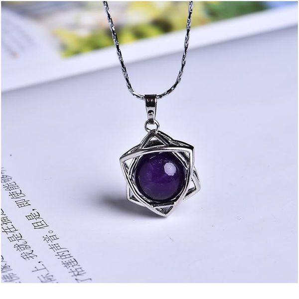 1 pc fashion natural crystal pendant ball colorful natural gemstone pendant cure crystal point home decoration party qylugh, Black
1 pc fashion natural crystal pendant ball colorful natural gemstone pendant cure crystal point home decoration party qylugh, Black