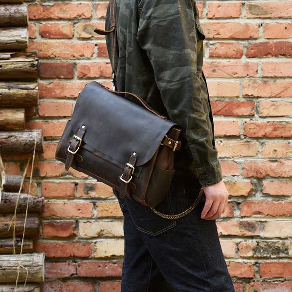 crazy horse leather men briefcase bag full grain leather shoulder messenger bags cowhide business office handbag for laptop
crazy horse leather men briefcase bag full grain leather shoulder messenger bags cowhide business office handbag for laptop