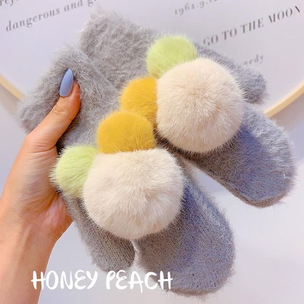 five fingers gloves fashion women winter fur mittens female lovely double warm fingerless ladeis, Blue;gray
five fingers gloves fashion women winter fur mittens female lovely double warm fingerless ladeis, Blue;gray
