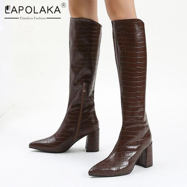 lapolaka 2020 new design mature elegant shoes women boots female chunky high heels concise zipper ins trendy knight boots female1, Black
lapolaka 2020 new design mature elegant shoes women boots female chunky high heels concise zipper ins trendy knight boots female1, Black