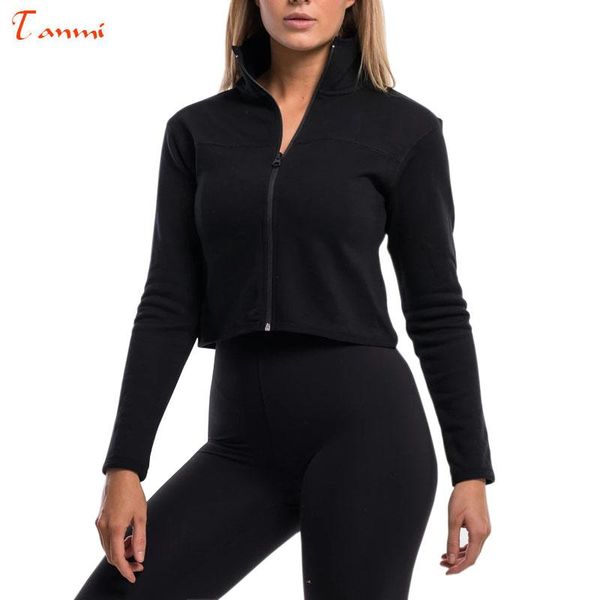 running jackets short style long sleeve sportswear sports jacket jogging fitness women's yoga wear zipper solid color cotton, Black;red
running jackets short style long sleeve sportswear sports jacket jogging fitness women's yoga wear zipper solid color cotton, Black;red