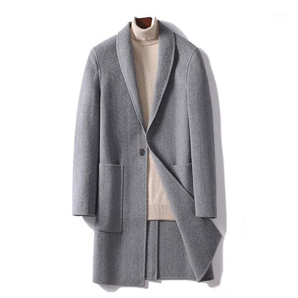 men's wool & blends paulkonte autumn winter coat casual trend gentleman solid color turndown collar wild jacket1, Black
men's wool & blends paulkonte autumn winter coat casual trend gentleman solid color turndown collar wild jacket1, Black