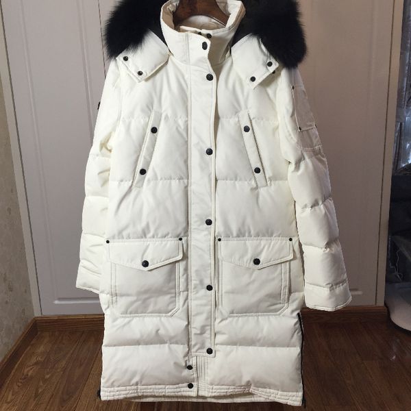 new ladies coat new style down jacket women long section over the knee fur collar detachable hat cotton jacket outdoor warm down coat thicke, Black
new ladies coat new style down jacket women long section over the knee fur collar detachable hat cotton jacket outdoor warm down coat thicke, Black