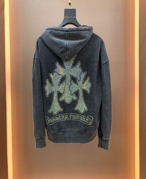 chromehearts outlet crosin cross sanskrit letter loose cotton plush hooded sweater for men and women, Black
chromehearts outlet crosin cross sanskrit letter loose cotton plush hooded sweater for men and women, Black