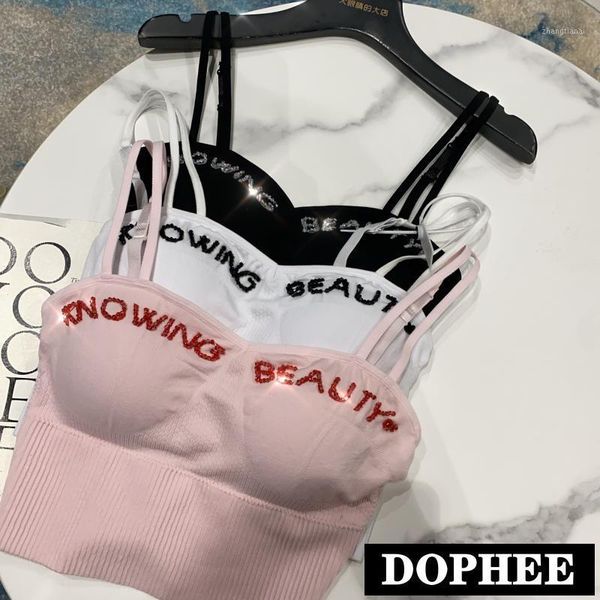 2020 autumn new heavy industry letter beaded thread waist chest pad strapless u back bras underwear sling lady tube 1, White
2020 autumn new heavy industry letter beaded thread waist chest pad strapless u back bras underwear sling lady tube 1, White