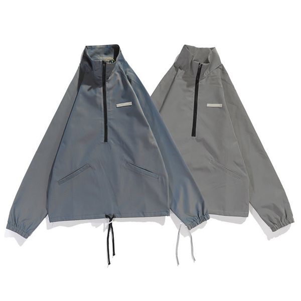 fahsion men stylist jackets zipper reflective laser loose fog 20ss european style stormtrooper long sleeve thin jacket for men and women, Black;brown
fahsion men stylist jackets zipper reflective laser loose fog 20ss european style stormtrooper long sleeve thin jacket for men and women, Black;brown