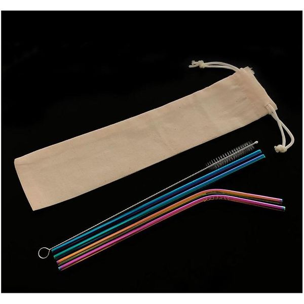 6 colors combination customized bag packing 4+1 reusable stainless steel drinking straws set metal st sqcwyh dh_seller2010
6 colors combination customized bag packing 4+1 reusable stainless steel drinking straws set metal st sqcwyh dh_seller2010