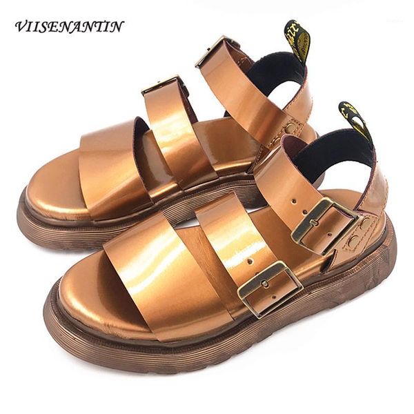 sandals women's flat-bottomed leather students double buckle roman shoes college style women's shoes gold gun color1, Black
sandals women's flat-bottomed leather students double buckle roman shoes college style women's shoes gold gun color1, Black
