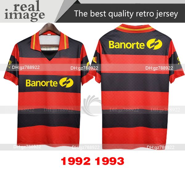 retro 1992 1993 sport recife soccer jerseys classic sport club do recife football shirts home red black 92 93 vintage camiseta de futbol, Black;yellow
retro 1992 1993 sport recife soccer jerseys classic sport club do recife football shirts home red black 92 93 vintage camiseta de futbol, Black;yellow