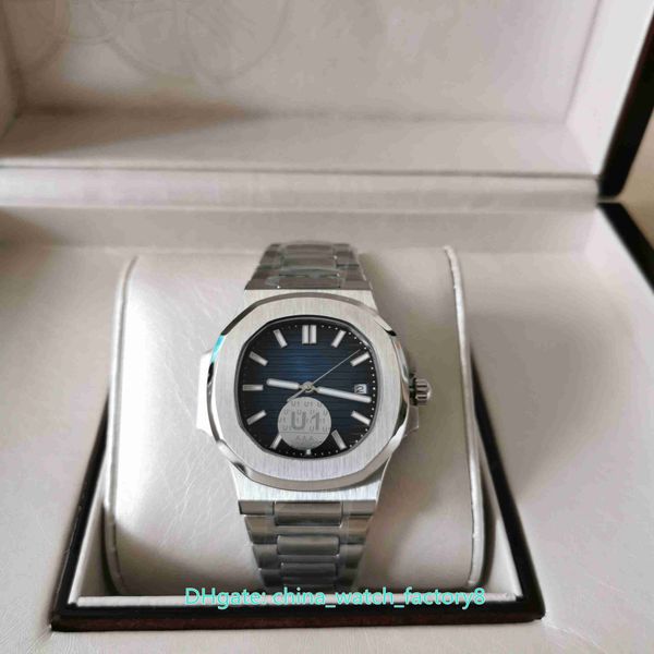 with box papers u1 factory watches 40mm nautilus 5711 1a/010 blue dial asia 2813 movement transparent mechanical automatic mens watch men�, Slivery;brown
with box papers u1 factory watches 40mm nautilus 5711 1a/010 blue dial asia 2813 movement transparent mechanical automatic mens watch men�, Slivery;brown