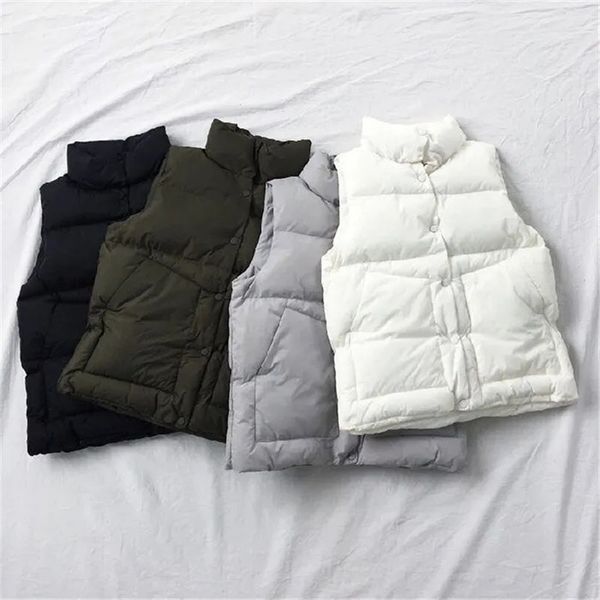 cotton jacket cardigan women's autumn winter solid color vest single-breasted pocket sleeveless parka loose simple commuting 211220, Black;white
cotton jacket cardigan women's autumn winter solid color vest single-breasted pocket sleeveless parka loose simple commuting 211220, Black;white