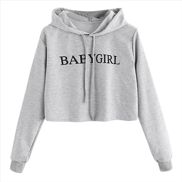 babygirl letter crop hoddies womens autumn long sleeve hoodie sweatshirt letters hooded pullover moletom feminino b, Black
babygirl letter crop hoddies womens autumn long sleeve hoodie sweatshirt letters hooded pullover moletom feminino b, Black