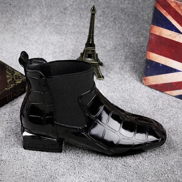 boots 2021 women chic shiny pu leather autumn winter shoes woman spuare toe block heels ankle female botas zapatos mujer, Black
boots 2021 women chic shiny pu leather autumn winter shoes woman spuare toe block heels ankle female botas zapatos mujer, Black