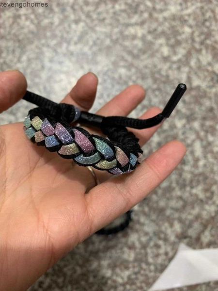 shoelaces reflective knitting small lion bracelet love hologram tiktok fashion, Silver
shoelaces reflective knitting small lion bracelet love hologram tiktok fashion, Silver