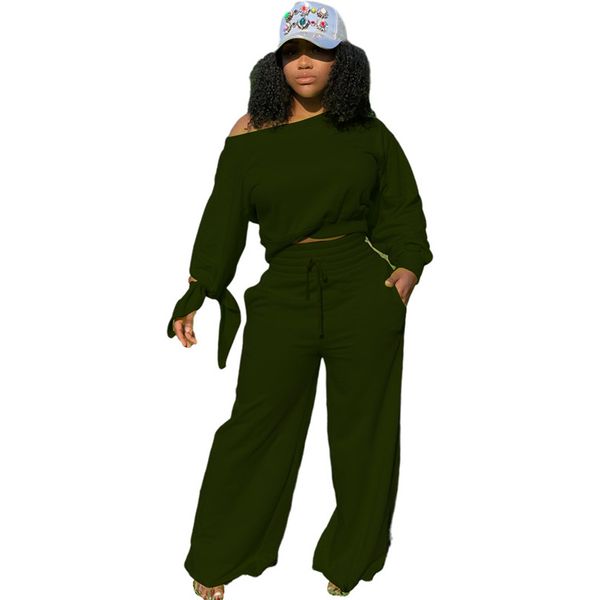 новые женщины tracksuit осень зима обдирают с длинным рукавом сучки outfit solid color off shoulder tops толстовка слаксы брюки костюм e9290, White
новые женщины tracksuit осень зима обдирают с длинным рукавом сучки outfit solid color off shoulder tops толстовка слаксы брюки костюм e9290, White