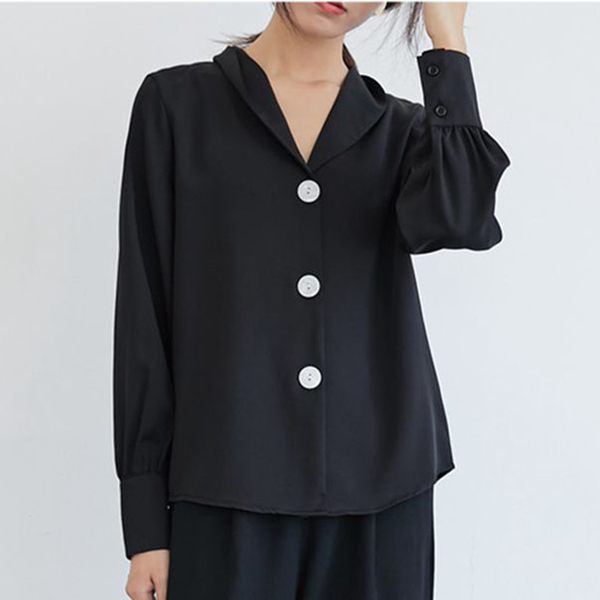 woman feminina women's vintage blouse fashion clothes 2021 black v-neck long-sleeve chiffon shirts female d0055, White
woman feminina women's vintage blouse fashion clothes 2021 black v-neck long-sleeve chiffon shirts female d0055, White