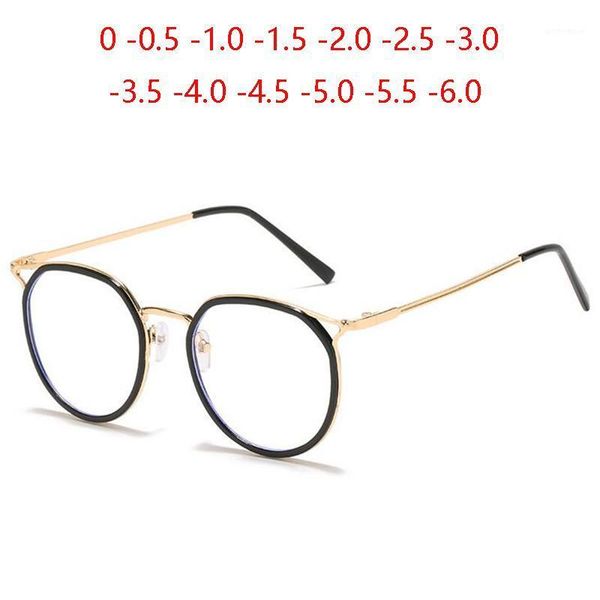 sunglasses literary students myopia glasses finished metal cat eye short-sight eyeglasses prescription 0 -0.5 -1.0 -1.5 to -6.01, White;black
sunglasses literary students myopia glasses finished metal cat eye short-sight eyeglasses prescription 0 -0.5 -1.0 -1.5 to -6.01, White;black