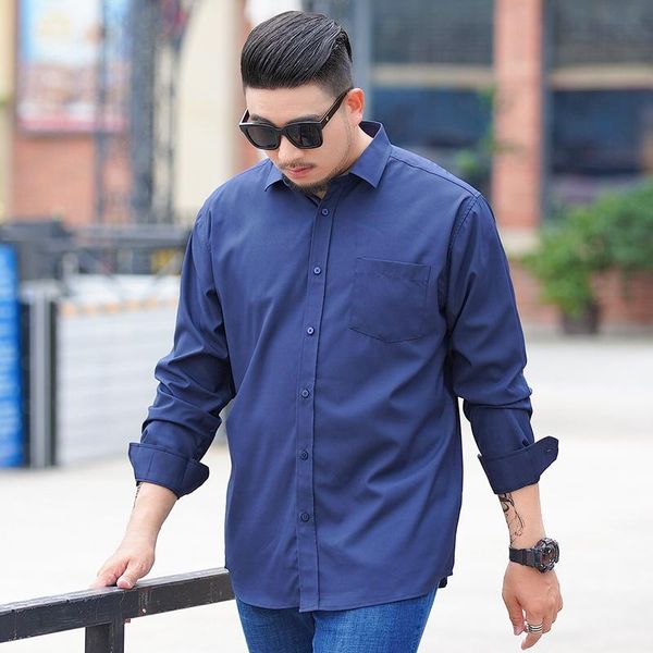 xxl-10xl plus size men long sleeve stretch easy care shirt formal business office/working wear solid social dress shirts 9xl 8xl, White;black
xxl-10xl plus size men long sleeve stretch easy care shirt formal business office/working wear solid social dress shirts 9xl 8xl, White;black
