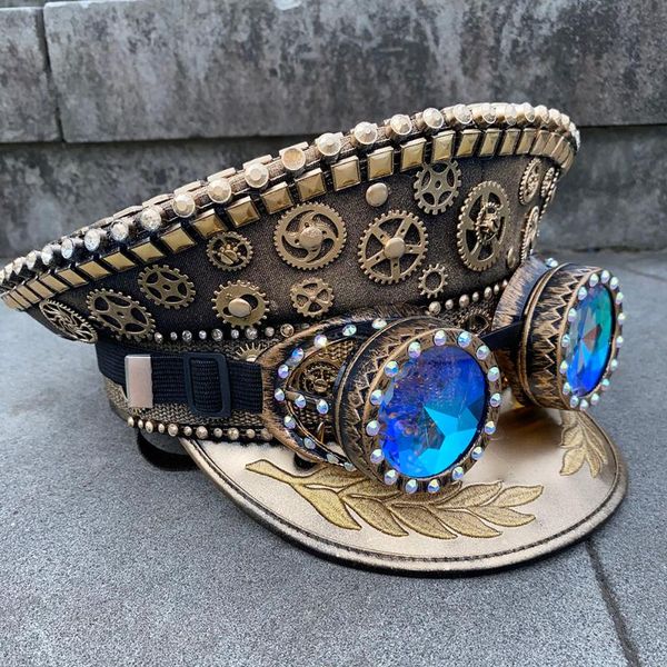 steampunk hat германия офицер армии hat панк шляпы cap косплей хэллоуин с панк очки, Blue;gray
steampunk hat германия офицер армии hat панк шляпы cap косплей хэллоуин с панк очки, Blue;gray
