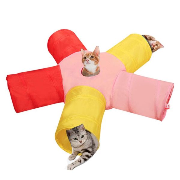 5holes cat toy foldable pet cat tunnel indoor outdoor pet trainingtoy for animal play tunnel tube dog toys
5holes cat toy foldable pet cat tunnel indoor outdoor pet trainingtoy for animal play tunnel tube dog toys