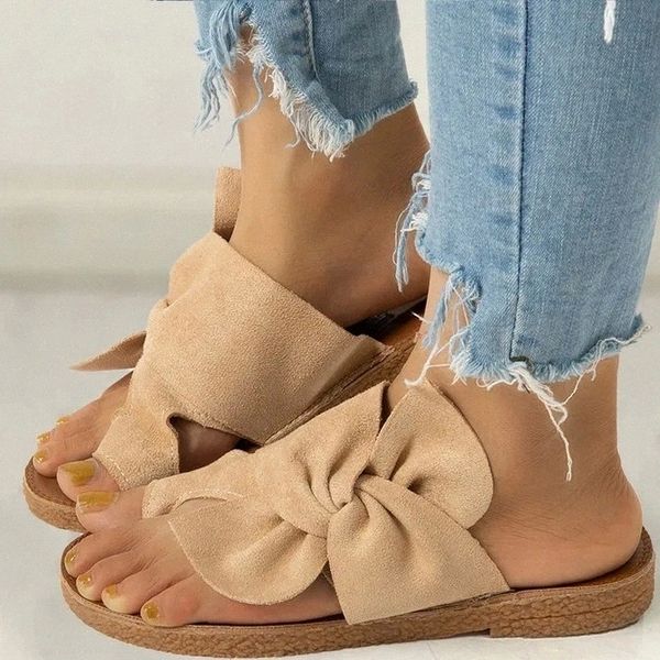 women casual slippers summer new fashion beach shoes clip toe solid slides cute butterfly-knot slides outdoor soft sole slippers #uf94, Black
women casual slippers summer new fashion beach shoes clip toe solid slides cute butterfly-knot slides outdoor soft sole slippers #uf94, Black